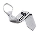 Stylish Plain Zipper Tie