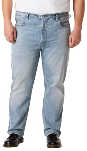 Levi Strauss Signature Gold Men's Regular Straight Fit Jeans (Available in Big…
