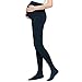 Clean Life Women’s Pregnant Maternity Pantyhose Opaque Tights 100 Denier (Navy Blue)