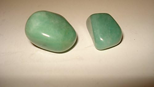 (#13) 2pc Fuchsite Free-form Medium A-Grade 100% Natural Healing Crystal Gemstone Tumbled &amp; Polished Stone