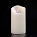 Ry-king Flameless Candles Set of 4 Real Wax Dancing Flame LED Candles with 10-Key Remote Control 2/4/6/8 Hours Timer, Ivory Color