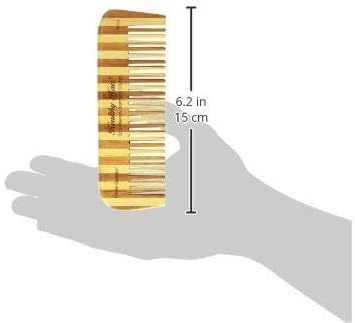 Olivia Garden Bamboo Touch Comb - Eco-conscious Bamboo Hair Comb Full Length - for Thick Hair, brown, HH-CO4 - Image 3