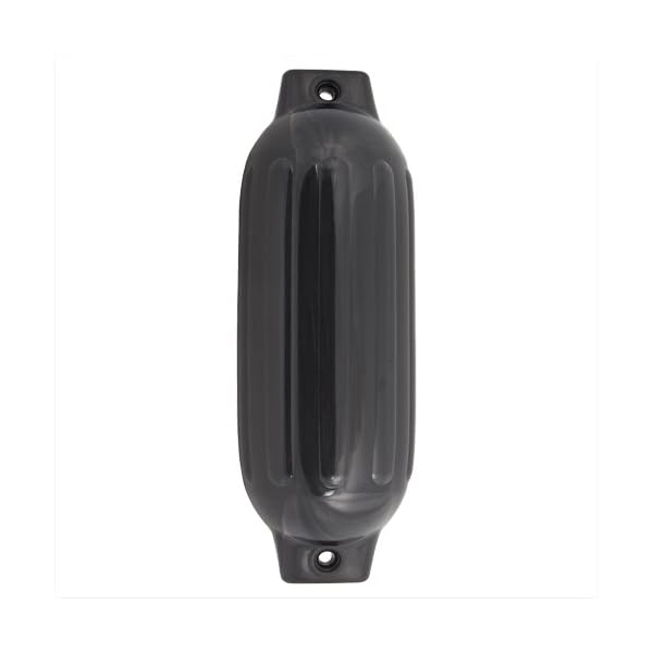 Best-Choice-Products-SKY1388-Black-85-x-27-Vinyl-4-Ribbed-Marine-Boat-Fender-Bumper-Dock-Shield-Protection