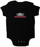 Ford Racing Black infant romper 6-12