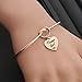 FOTAP Wedding Gift Flower Girl Bangle Love Knot Bracelet Flower Girl Jewelry Gift for Bridesmaid, Mother of The Bride (flower girl bangle)