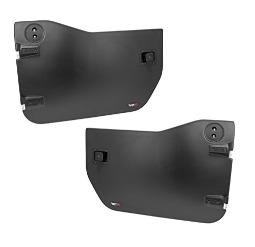 Rugged Ridge 11509.01 Black Front Half Door - Pair
