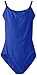 Capezio Big Girls' Classics Camisole Leotard with Adjustable Straps, Royal Blue, Medium