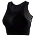 Sports Bras for Women Soft Comfy High Support Sports Bras Quick Dry Workout Bras fit for Running Yoga Gym Black