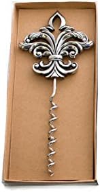 Fleur-de-lis Cork Screw (Antique Chrome)