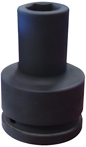 king tony 95A524M Impact Socket Caterpillar 1-1/2 "Drive 24 mm Metric