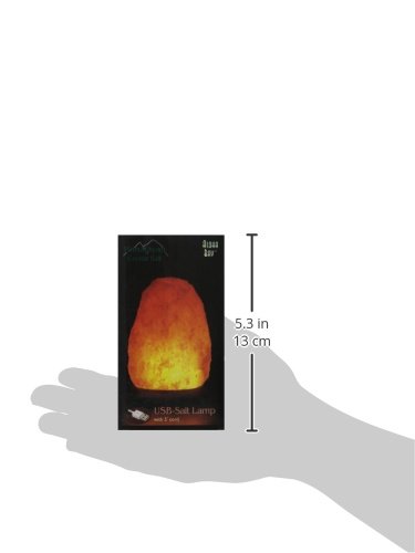 Himalayan Salt 760860840405 Lamp with USB Plug