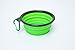 LukPaw Dog Bowl Travel Cup for Dog, Collapsible Pet Bowl,Foldable Expandable Dish for Pet Dog/Cat Food Water Feeding Portable Travel Bowl 4-Pack with Free Carabiner (Parent) (4 Colors)