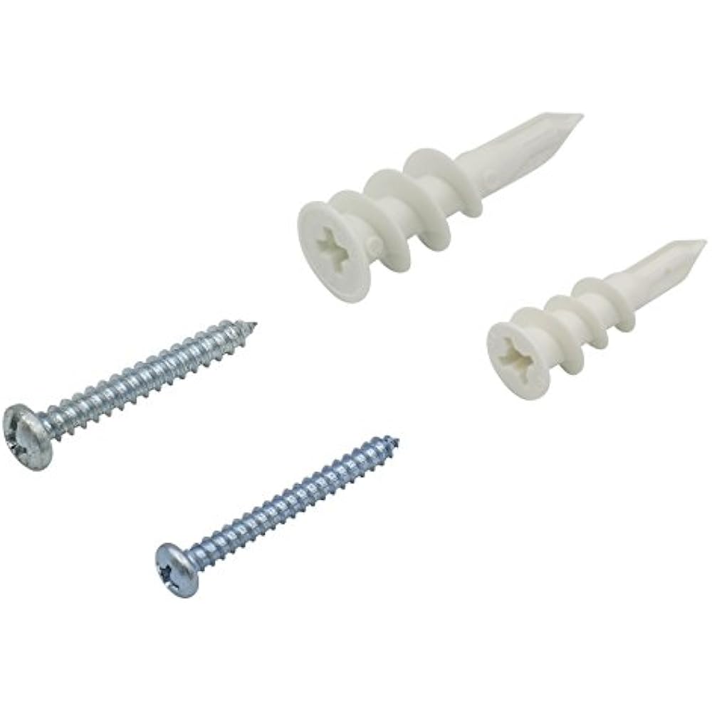 Self Drilling Drywall / HollowWall Anchor Kit With Screws, 100 Pieces