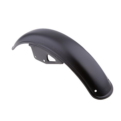 Dovewill Stainless Steel Front Fender / Mudguard / Mud Guard for Suzuki GN125 GN 125 Black - Thumbnail 6