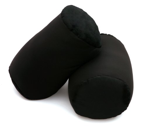 Mooshi squish microbead jelly bean bed pillow, 14" x 7"…