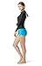 Tesla Women's UPF 50+ Zip Front Long Sleeve Top Rashguard Swimsuit FSZ01/FSZ11
