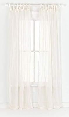 Amazon Com Cipheres White Cotton Voile Semi Sheer Tie Top