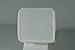 Rubbermaid Commercial Products FG652300WHT Lid SQ SSC (Pack of 6)