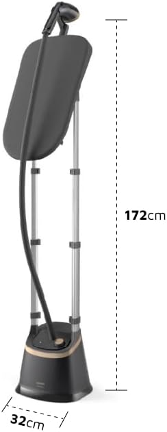 Dampfglätter All-In-One Lösung, Schwarz, 2000W