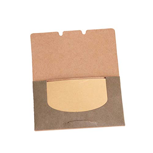 Tcplyn Durable 100 Sheets Facial Tissue Papers Green Tea Smell Makeup Cleansing Oil Absorbing Face Paper Absorb Blotting Clean Face - Thumbnail 2