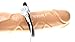 AnE Toys Adjustable Custom Fit Electro Sex Electrastim Electro-Sex for Men 4 Piece Electrosex Erection Rings with Travel Kit (Includes 2 Sex Toy Condoms, 2 electrodes and PU Leather Travel case