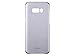 Samsung Galaxy S8+ Clear Protective Cover, Orchid Grey