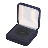 Guardhouse Blue Velvet Coin Display/Gift Box for