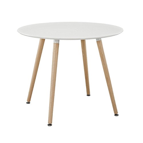 Ariel DSW White Round Dining Table Buy Online in United Arab Emirates
