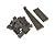 QEP 10-26 Laminate Flooring Installation Kit with Tapping Block, Pull Bar and 30 Wedge Spacers