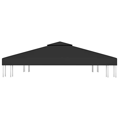 vidaXL Pavillondach 2-Stufig Wasserdicht Pavillon Partyzelt Gartenzelt Dachplane Ersatzdach Ersatz Dach Plane… – Bild 6