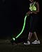 Illumiseen LED Dog Collar USB Rechargeable - Bright & High Visibility Lighted Glow Collar for Pet Night Walking - Weatherproof, in 6 Colors & 6 Sizes (Green X-Large)