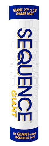 Jax Giant (aka Jumbo) SEQUENCE Game - Tube Edition with Cushioned Mat (27
