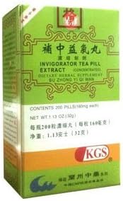 Invigorator Tea Pill Extract (Bu Zhong Yi Qi Wan) by Lanzhou Traditional Herbs