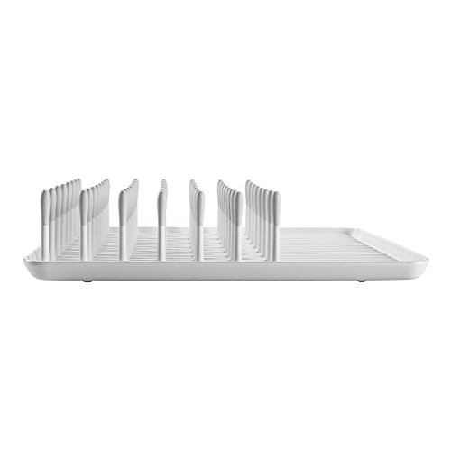 OXO Good Grips Compact Dish Rack, Biscuit, 13-3/4