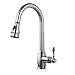 Best Commercial Stainless Steel Single Handle Pull Down Sprayer Kitchen Faucet, Pull Out Kitchen Faucets Brushed Nickel