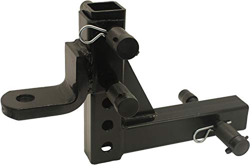 TYT Anti-Rattle Adjustable Trailer Hitch Tri-Ball Mount - View #4