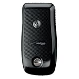 Extended Waterproof Battery Cover (KAHN4374) for Motorola Barrage V860 (Black)