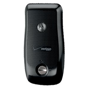 Extended Waterproof Battery Cover (KAHN4374) for Motorola Barrage V860 (Black)