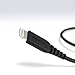 Amazon Basics MFi-Certified USB-A to Lightning, Cable for Apple iPhone and iPad - 3 Feet (0.9 Meters), Black