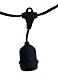 String Light Company Vintage 48-Ft Outdoor Commercial String Lights with 15 Suspended Sockets, 14 Gauge Black Cord (Bulbs not Included)