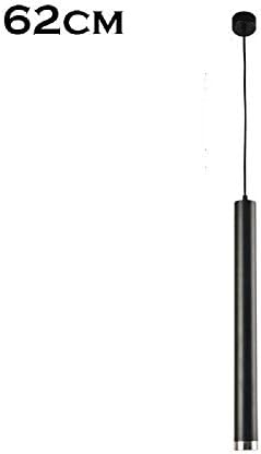 ZHZR Minimalist Chandelier Modern Black/white Cylindrical Long Tube Pendant Light Ceiling Lighting Restaurant Living Room Theme Restaurant Bar Cafe LED/COB Light Source