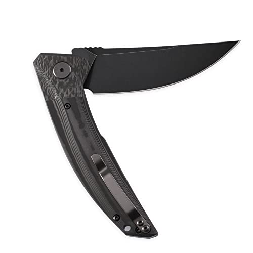 Petrified fish PFP05 Deepsea, 3.66” Folding Knife, K110 Steel Blade ...