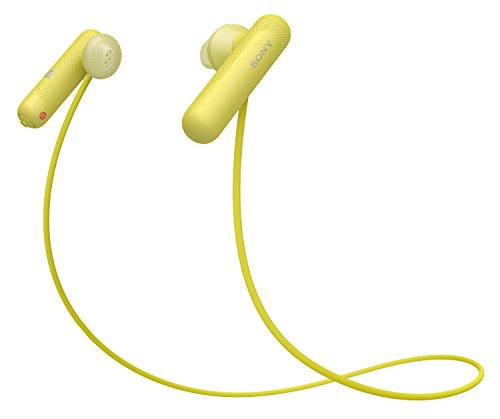 Sony WI-SP500 Wireless in-Ear Sports Headphones, Yellow (WISP500/Y)