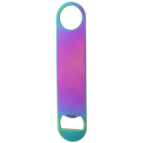 YFS 7" Heavy Duty Stainless Steel Flat Bottle Opener, Simple and Effective Beer Openers