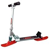 RAILZ Youth Street & Snow Scooter, more fun than sleds and snow toys, Same fun as Railz youth snow scooter but comes with wheel kit