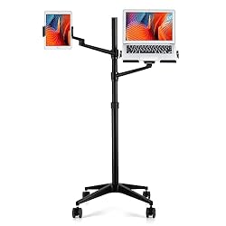 viozon Tablet and Laptop Floor Stand, 2-in-1