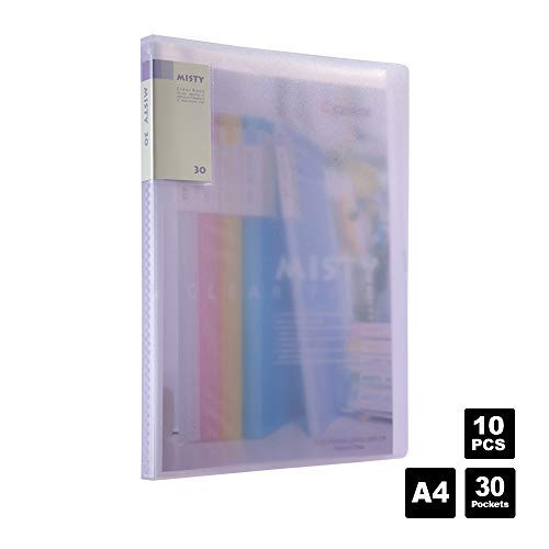 Comix 10-A479 Display Book with 30 Compartments A4 Purple