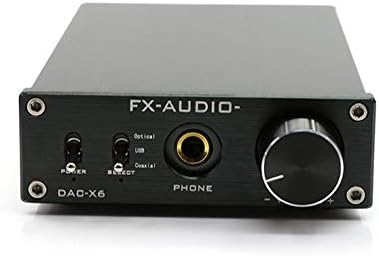 Meipeacock FX-Audio Dac-x6 Desktop Amp Preamplifier Audio Decoding HiFi Amp 24bit / Lossless Decoding Desktop Amp Audio Dac Decoder