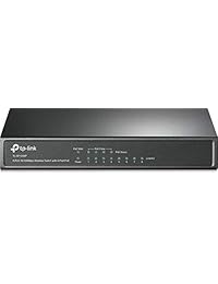 TP-LINK tl-poe150s Gigabit Ethernet PoE injector   Adaptador de red 802.3 af Compliant 15,4 W, distancias de hasta 100 m (328 ft.), potencia para cámaras, punto de acceso, sistemas de seguridad, Negro