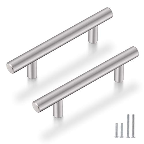 (10 Pack) Probrico Solid Stainless Steel Modern Euro Style